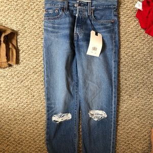 Levi’s 501 wedgie fit jeans
